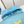 GO-14 MM 23 IN SKY BLUE QUILTED LAMBSKIN GOLD HARDWARE