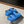 cc dad sandal mule azure blue calfksin