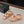 cc dad sandal mule peach calfskin