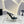 SL CRYSTAL BUCKLE HIGH HEELS BLACK SATIN