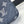 TRIO MESSENGER 25 IN PRUSSIAN BLUE MONOGRAM SHADOW CALFSKIN