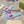 GG  Interlocking double G hollow slippers Orchid Purple Blue