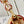 DAUPHINE MINI 20 IN WHITE MONOGRAM JACQUARD FABRIC GOLD HARDWARE