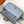 Fend Baguette 27 Bag Baby Blue Calfskin Shw