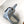 Fend Baguette 27 Bag Baby Blue Calfskin Shw