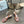 PRA TRIANGLE HEEL FLOWER MOTIF SATIN SANDALS CINNAMON