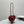 le coeur 21cm burgunfy calfskin shouder bag