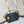 SIDE TRUNK MINI 18 IN BLACK CALFSKIN GOLD HARDWARE