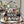 CD Floral White Lady Dior Bag Canvas 336682