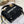 CD Flower Black 24 Lady Dior Bag Canvas 336721