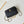 24a small flap bag 23cm black lambskin pearl and gold hardware