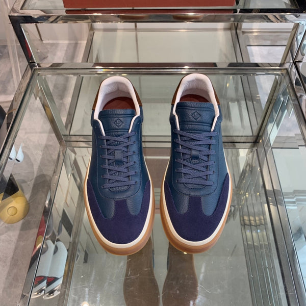 LP TENNIS WALK SNEAKERS NAVY CALFSKIN