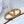 The Bold Edition Belt 30mm White Calfskin Gold Buckle