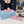 PRA STRAP SLIDES SANDALS PASTEL PINK SUEDE