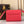 TWIST PM 19 IN RED EPI LEATHER GOLD AND SILVER HARDWARE