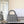cc 24a nano 19cm kelly shopper bag black white tweed