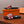 LV MULE RED MIX ORANGE DAMIER MONOGRAM CALFSKIN