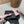 cc mule pink tweed sequin black patent calfskin
