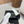 cc mule white tweed black patent calfskin