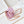 24b mini flap bag  20cm pink lambskin silver purple diamond