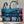 CD Zebra Book Tote Bag Blue Canvas 336519