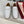 LEISURE FLOWS SPLIT LOAFER IN WHITE CALFSKIN