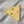 GO-14 MM 23 IN ECRUME GRAY QUILTED LAMBSKIN GOLD HARDWARE