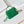 CC 24A Mini Top Handle 13cm Green Wax Leather Gold Hardware 238465
