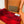 CHECK WOOL 182 CM SCARF GARNET RED 405045