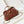 CC 24A Top Handle 23.5cm Brown Wax Leather Gold Hardware 238471