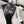 CC Short Boots 55mm White Black Wool Mix Glossy Cowhide 938067
