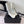 CC Short Boots 55mm White Black Wool Mix Glossy Cowhide 938067