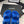 CC DAD SANDAL AZURE BLUE LAMB FUR
