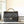 24B Small Flap Bag With Top Handle 25cm Black Lambskin