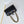CC 24K Bowling Bag 25cm Black Waxed Lambskin