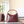 24B Cluth With Chain Burgundy Lambskin Gold Hardware