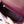 24B Mini Flap Bag With Top Handle 19cm Burgundy Lambskin
