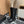 CC High Boots 45mm Glossy Black Calfskin And Suede