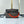 MINI SOFT TRUNK 18 IN BROWN MONOGRAM CANVAS RED ORANGE CHAIN