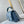 GO-14 PM 20 IN INDIGO DYE QUILTED LAMBSKIN SILVER HARDWARE