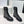 CD Major Ankle Boots Black Grey Calfskin And Fabric Canvas