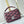 GO-14 PM 20 IN BORDEAUX RED QUILTED LAMBSKIN GOLD HARDWARE
