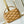 GO-14 PM 20 IN LIGHT FAWN QUILTED LAMBSKIN GOLD HARDWARE