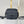 GETAWAY MESSENGER 18 IN BLACK EMBOSSED CALFSKIN