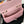 25C Flap Bag 20cm Pink Polka Dot Silver Sequin Calfskin