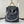 MONTSOURIS VIBE PM BACKPACK 30 IN BLACK LAMBSKIN SILVER CHAIN