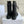 CD D-Unit Ankle Boot In Black Tweed Fabric And Glossy Cowhide 105086
