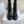 CD D-Unit Ankle Boot In Black Tweed Fabric And Glossy Cowhide 105086