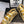 CC Sandals In Gold Lambskin 147002