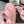 CC Thong Sandals In Pink Lambskin 147035